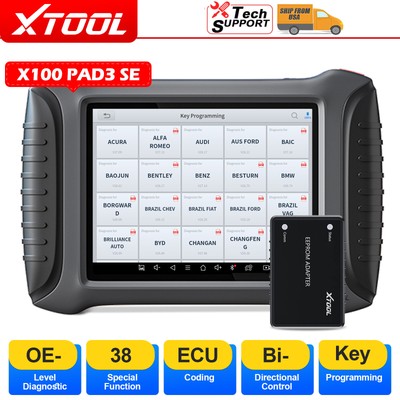 XTOOL X100PAD3SE OBD2 Scanner Diagnosewerkzeug Schlüsselprogrammierwerkzeug IMMO