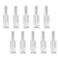10PCS Empty Lip Gloss Tubes6ml Pink Lip Gloss Containers Empty With Thick Wan...