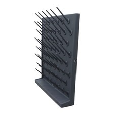 Drying Rack Single-Side Detachable 52Pegs for Education/Lab Desktop/Wall-mounted