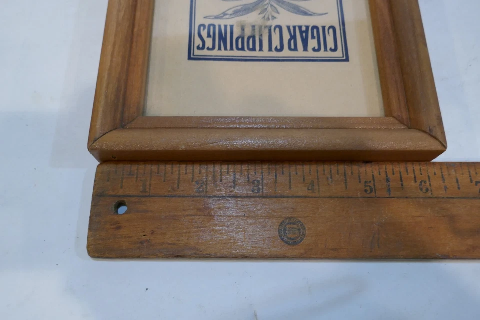 Bolsa de recorte de tabaco para mascar John Weisert Tobacco Co enmarcada de colección Foto 4 de 4