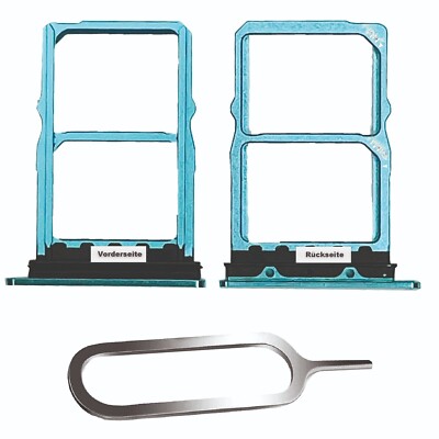 HUAWEI P30 SIM KARTEN HALTER TRAY ADAPTER FACH STECKER SLOT DUAL SINGLE AURORA