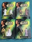 Star Wars POTF Princess Leia Collection Kenner 1997 SET OF 4 UNOPENED