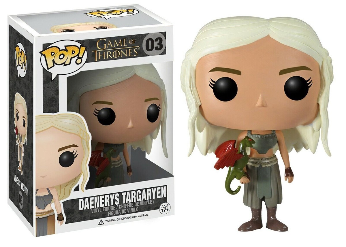 (未使用･未開封品)Funko - Figurine Game of Thrones - Drogon et Daenerys Pop Rides 15cm - 0849803072353 Amazon.com: POP Rides: Game of Thrones - Daenerys On Fiery