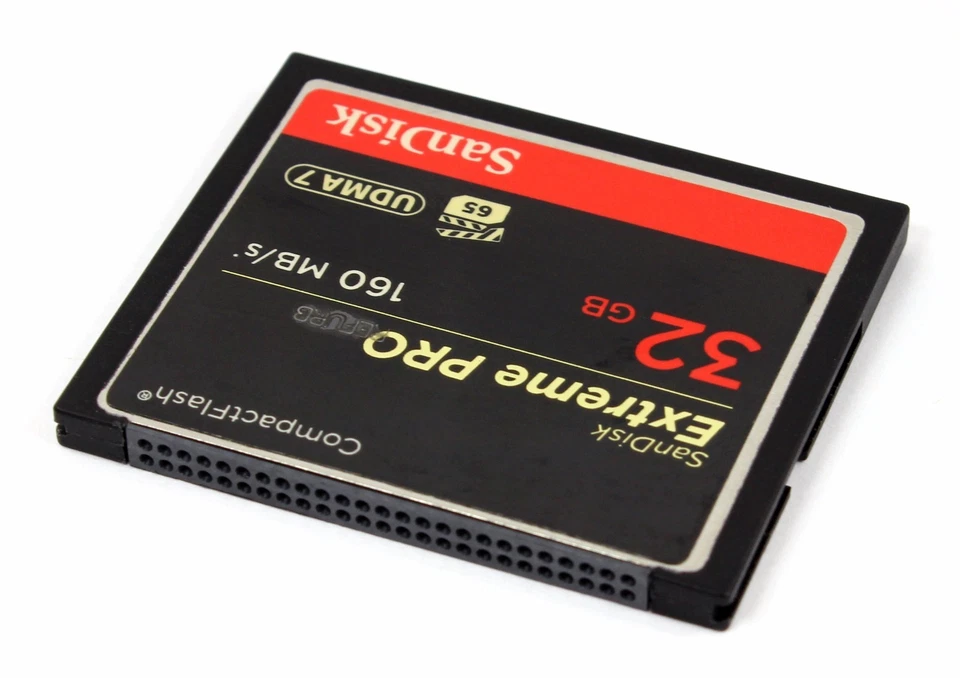 SanDisk ExtremePro 32GB CF memory card SDCFXPS-032G G Extreme Pro 32 GB 160MB/s - Image 2 of 4