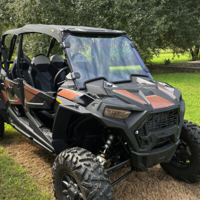 Full Windshield For Polaris RZR XP 1000 / 4 Turbo 2019-2023 Scratch-Resistant
