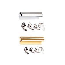 Stainless Steel Slide Tone Bar Finger Picks for Dobro Lap Steel Hawaiian Guitar