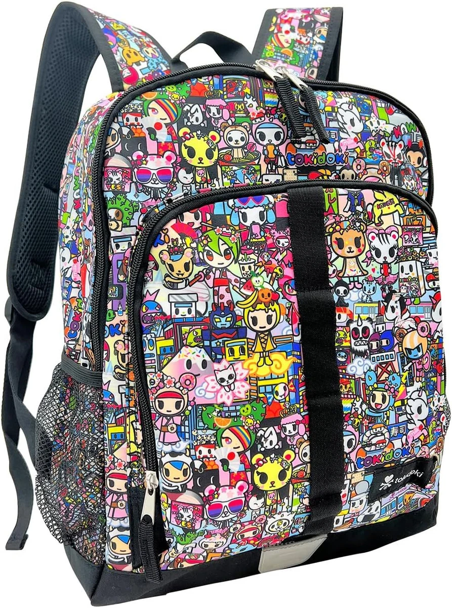 Tokidoki All Stars Basic Sports Backpack Dual Zippered Multi Purpose Bag