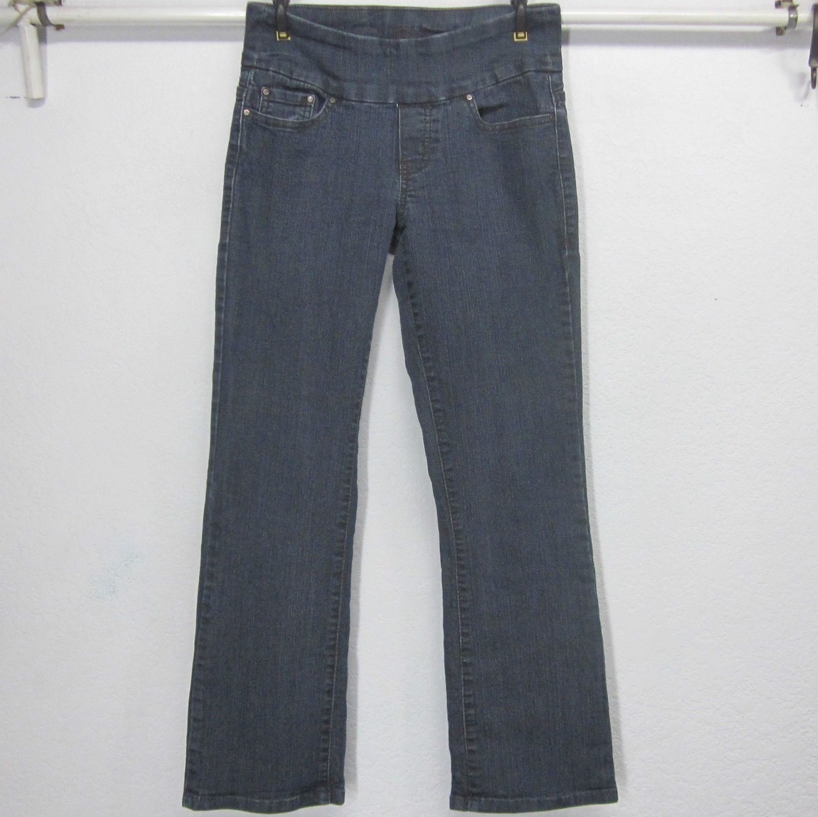JAG Women's Pheobe High Rise Bootcut Jeans - Stretch Denim, 32" Inseam, 18" Leg Opening