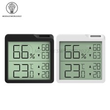 LCD Indoor Weather Station High low value records Temperature Humidity Monitor