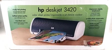 HP Deskjet Printer 3420 Standard Inkjet Printer No Power Cord