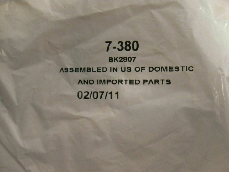 1990s Jeep Grand Cherokee Steering Box Rebuild Kit NAPA 7-380 -C1 - Image 2 of 3
