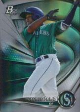 2022 Bowman Platinum Top Prospects #TOP-77 George Feliz Seattle Mariners