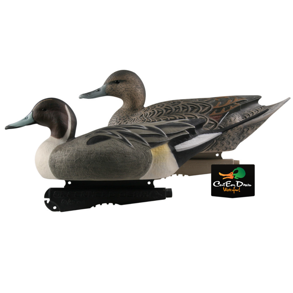AVERY GREENHEAD GEAR GHG OVERSIZE PINTAIL DUCK DECOYS WEIGHTED KEELS 6