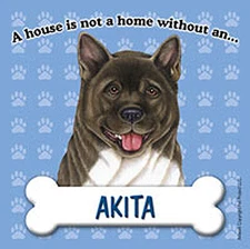 Akita Magnet - House Is Not A Home
