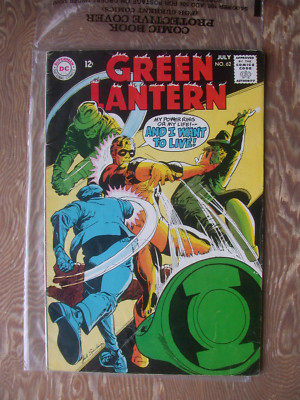 Green Lantern  #62  VG  1968