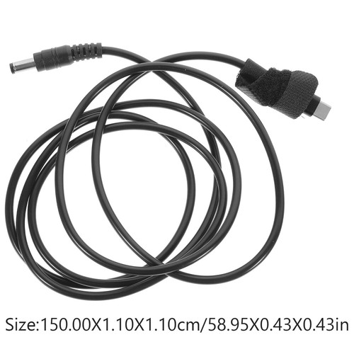 2pcs USB -Typ C bis 5,5 mm x 2,1 mm 15 -V -Ladekabelladungskabel -Adapterkabel - Bild 6 von 12