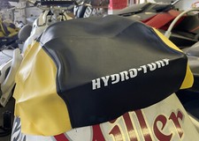NOS Hydro Turf Seat Cover for Sea Doo GSX Jet Ski Black and Yellow