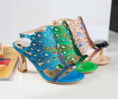 peacock shoes wedding