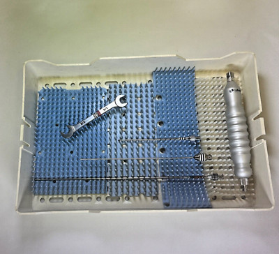 Byron LySonix Liposuction Laur Lock Handpiece w/3  Cannulas ,Wrench & Tray