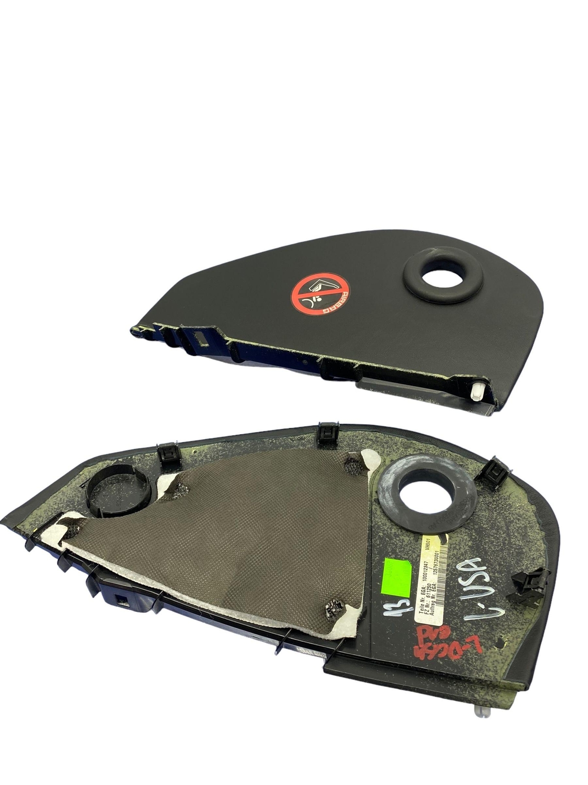 2019 - 2023 ASTON MARTIN VANTAGE OEM DASH RIGHT & LEFT END CAP TRIM COVER PANEL