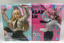 CHAINSAW MAN Devil Hunter Power Figure Vibration Stars 2 3 Both Figures Set