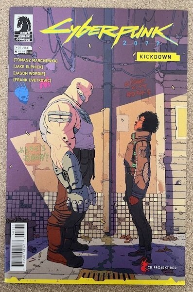 Cyberpunk 2077 Kickdown #1 Cover C Comic