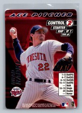 2001 MLB Showdown Ace Pitcher Promo Card BRAD RADKE Twins