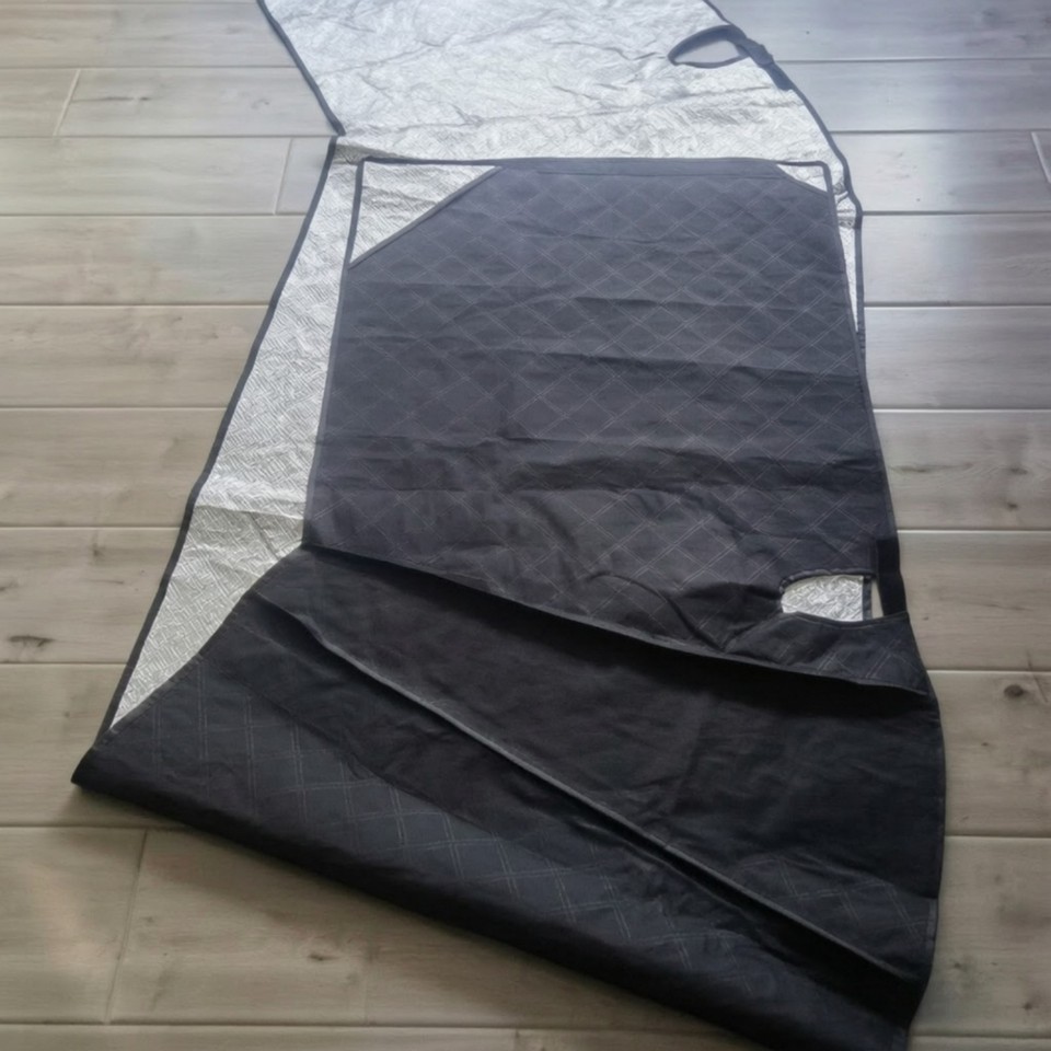Windshield Covers For Rvs RV Windshield Cover Quilted Motorhome Windshield Cover Heat Barrier for ...