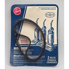 Hoover Vacuum Agitator Belts Black WindTunnel 38528-033 2 Belts NIP