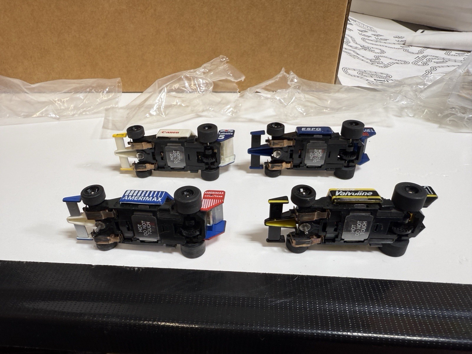 SLOT CARS TOMY TEAM AFX SUPER INTERNATIONAL RACE SET HO SCALE ROAD RACING