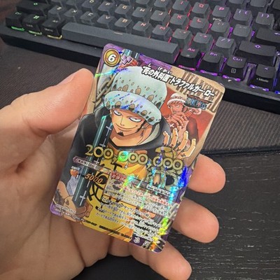 2012 ONE PIECE Miracle Battle OP-11 LAW WANTED POSTER PROMO RARE VINTAGE