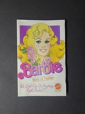 Vintage 1984 Mattel Barbie World of Fashion Catalog