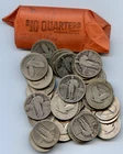 US Standing Liberty Ouarters, Silver .900 Finess. 1 Roll (40)