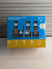 NEW AT&T DLP72362 | 3-Handset Cordless Phones With Bluetooth & Answering System
