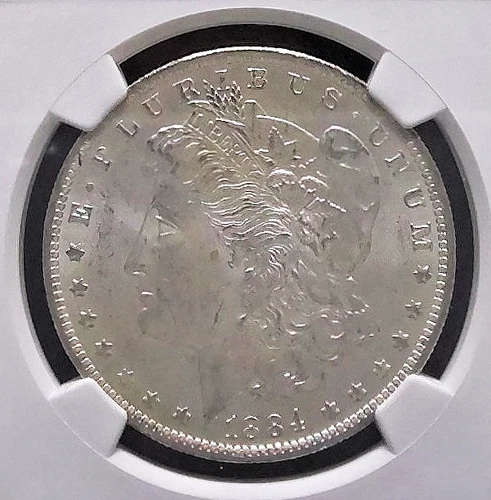 1884 O $1 Morgan Silver Dollar NGC MS64