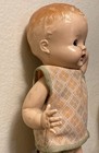 1950s IDEAL Baby Doll Hard Plastic Blue Sleepy Side Eye Molded Hair Jointed 11” — photo 3
