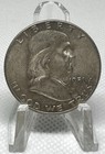 1951-D AU Franklin Half Dollar Denver 50C Business Strike 90% Silver ABOUT UNC — photo 1