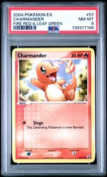 Charmander 57/112 EX FireRed & LeafGreen Common Pokemon Card