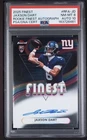 Topps 2025 Finest Rookie Finest Autographs Jaxson Dart #RFA-JD PSA 8 Auto 10