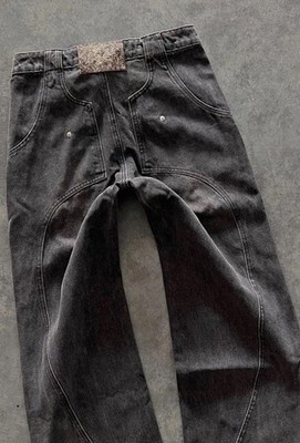 Custom Fine Culture FC Ebony Version 1 Jorts Jeans Skyrim Game Size 32 Medium M