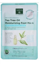 Earth Therapeutics Tea Tree Oil Moisturizing Foot Mask, New/ Sealed Package