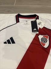 Camiseta Adidas River Plate X-Large Slim Home 2024/25 Nueva con etiquetas Nueva con etiquetas $100