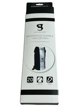 New Geckobrands 20L Waterproof Durable View Dry Bag 20 Liter Black Water Sports