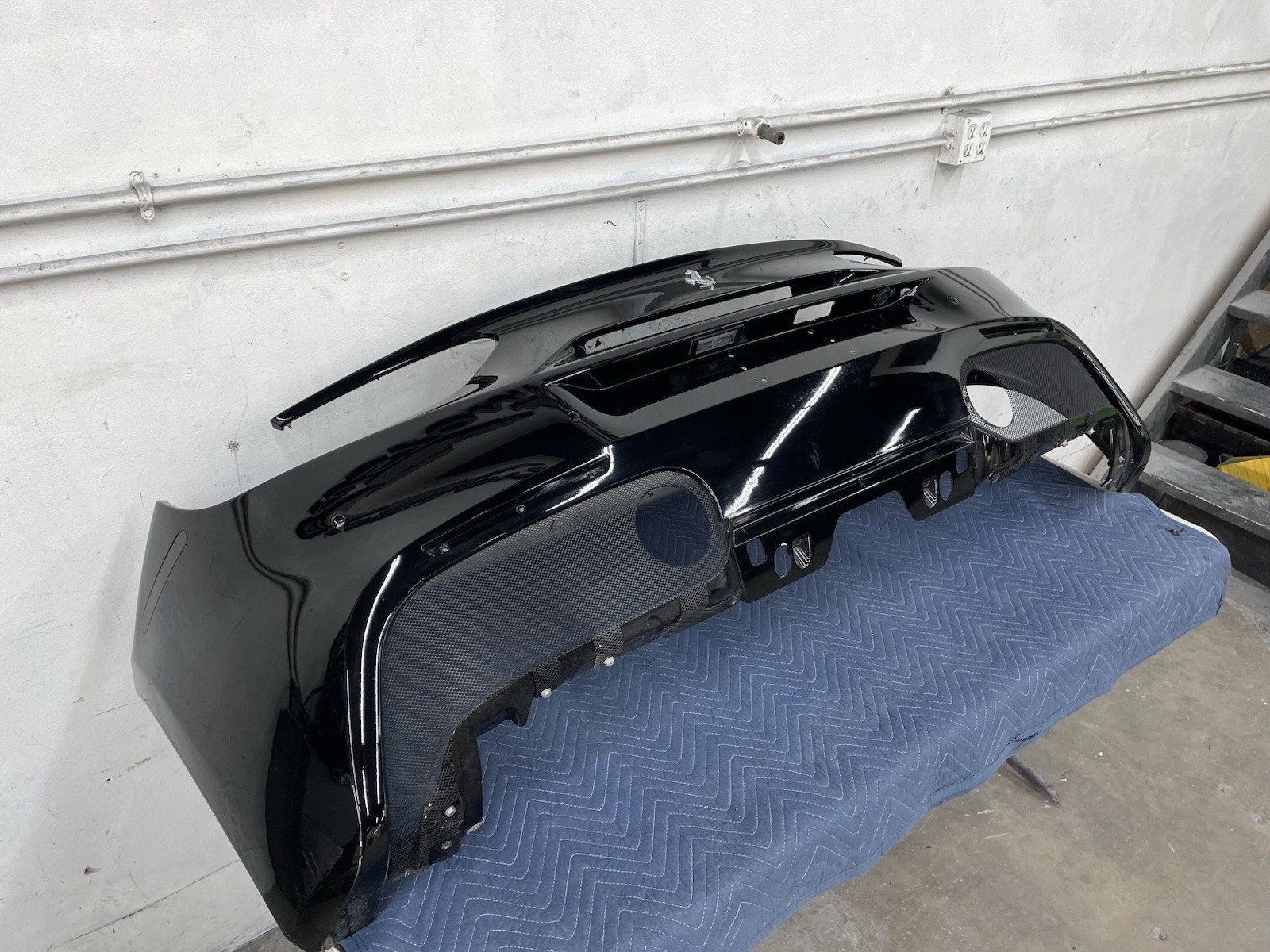 FERRARI 488 GTB SPIDER REAR BUMPER 2016-2019 OEM INSURANCE QUALITY WITH PPF