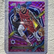 2024 Topps Chrome Pink Refractor Cosmic  Brandon Ingram New Orleans