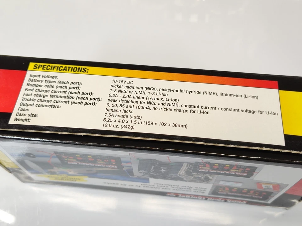 NEW Hobbico Quick Field Charger MkII Pro Series For NICd NiMH LiPo HCAP0290 - Image 2 of 4
