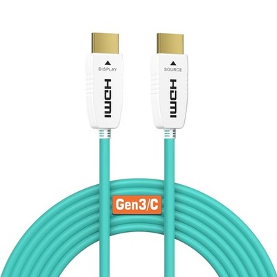 RUIPRO Crystal 8K HDMI 2.1b Fiber Optic Cable Ultra High Speed Certified 25FT