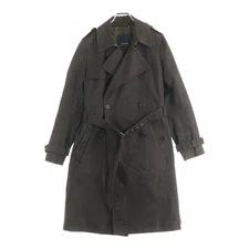 Max Mara Size: 42 7B Belted Cotton Nylon Trench Coat Jacket Brown Women's 908608