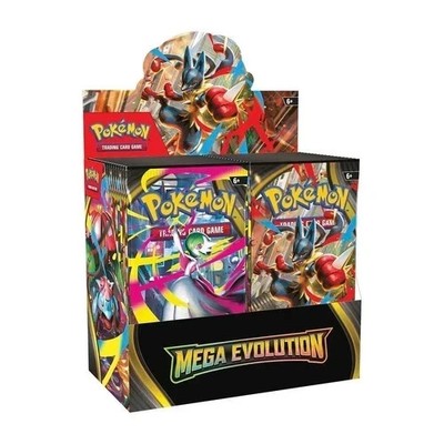 Pokemon TCG Mega Evolution Enhanced Booster Box Factory Sealed 36 Booster Packs
