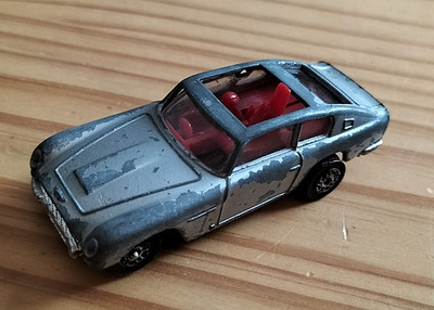 Modellauto Corgi Aston Martin DB 6 Gliderose & Eon  1979  Zustand akzeptabel